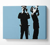 Searching Constables Blue Canvas Wall Art