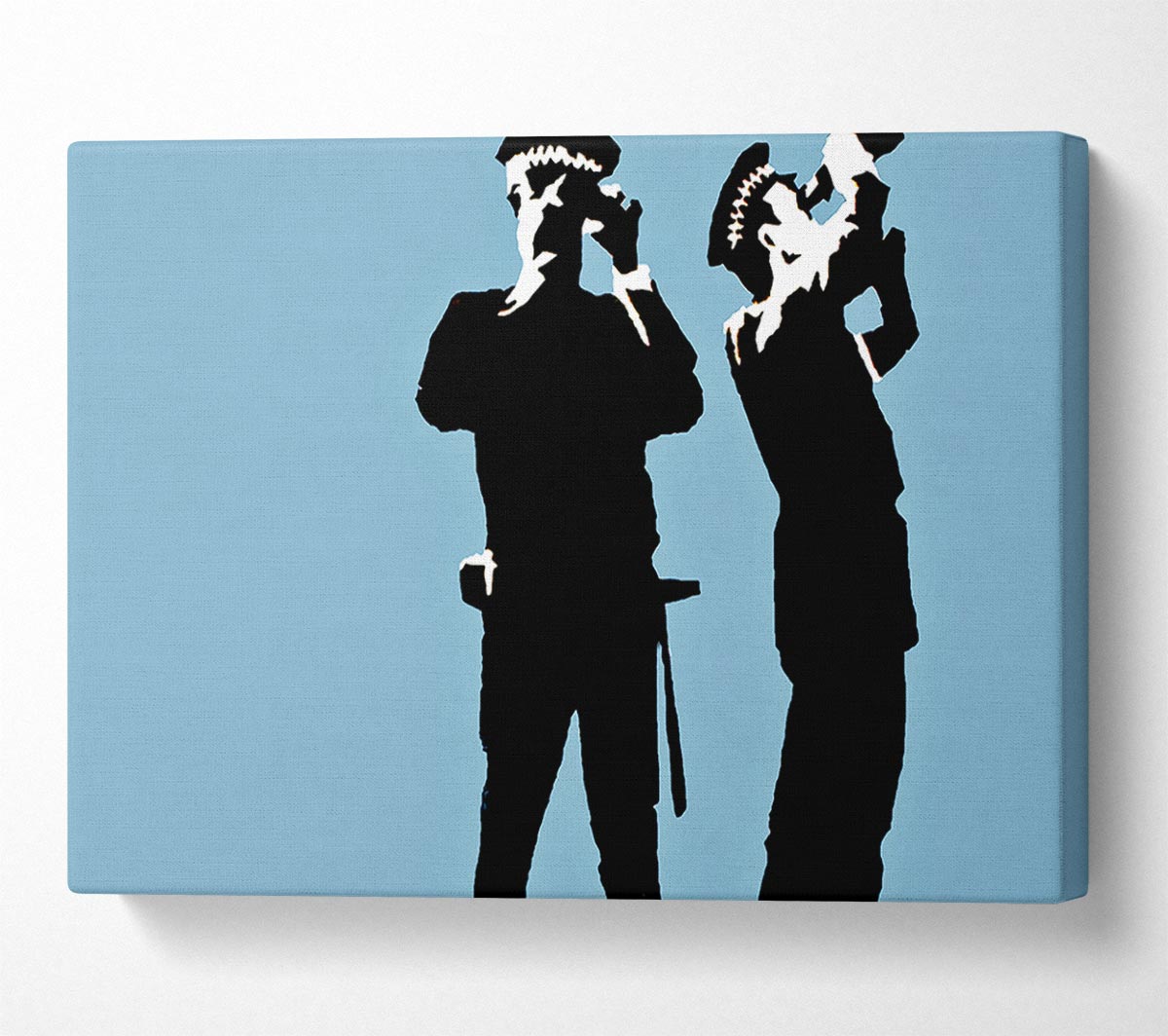 Searching Constables Blue Canvas Wall Art