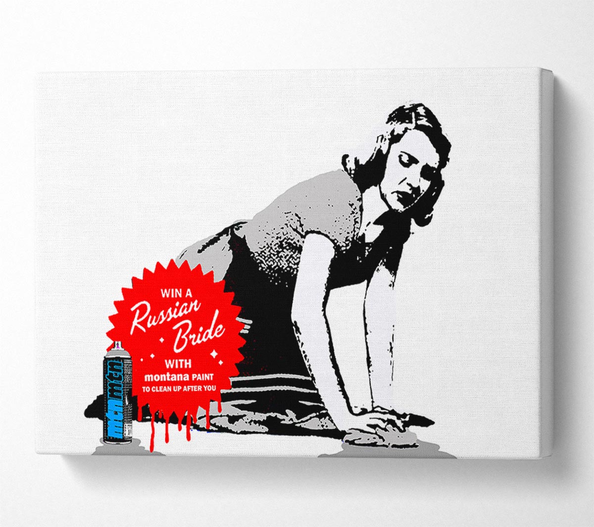 Win A Russian Bride Canvas Wall Art