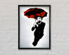 Bankers Gas Mask~~ Framed Wall Art