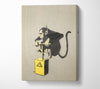 Monkey Detonator Canvas Wall Art