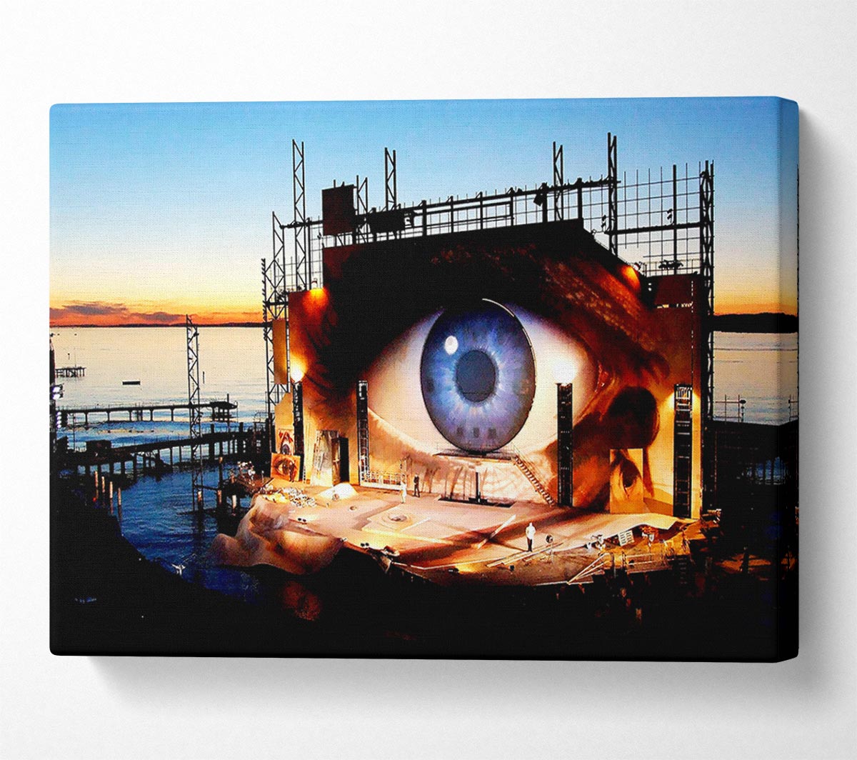 Eye Watching You Canvas Wall Art