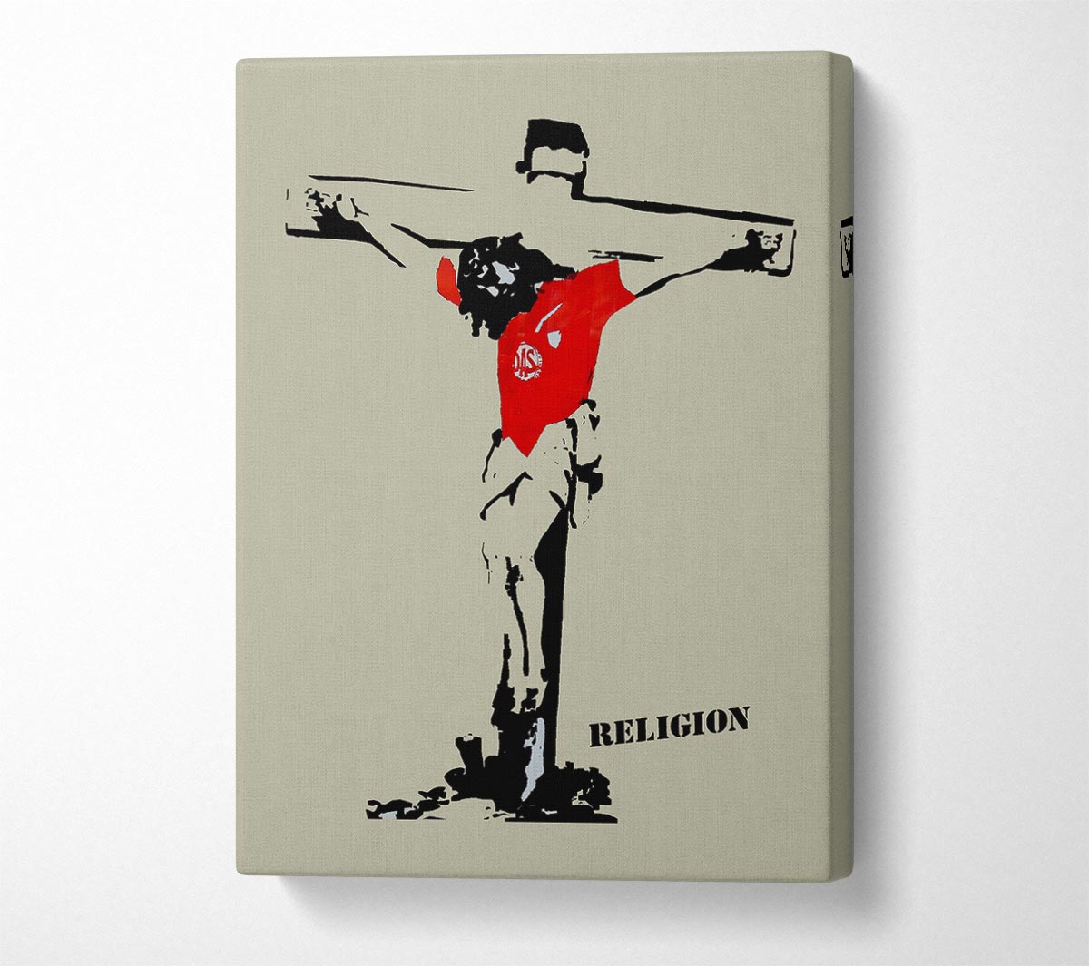 Football Religion Canvas Wall Art