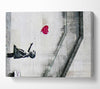 Heart Balloon Girl 20 Canvas Wall Art