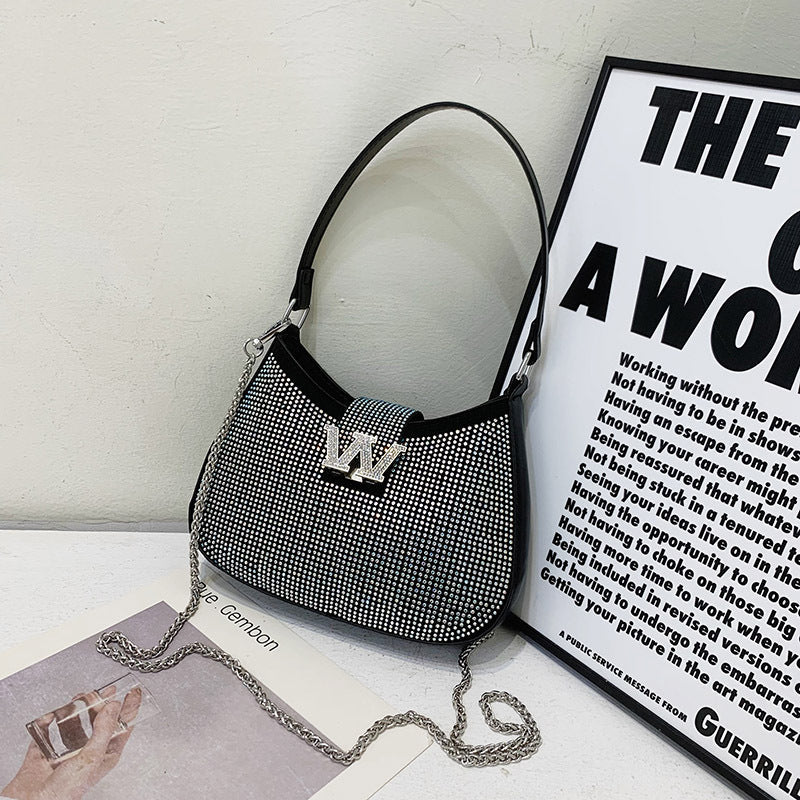 New Fashion Portable Unique Niche Shoulder Messenger Bag