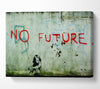 No Future Clean Canvas Wall Art