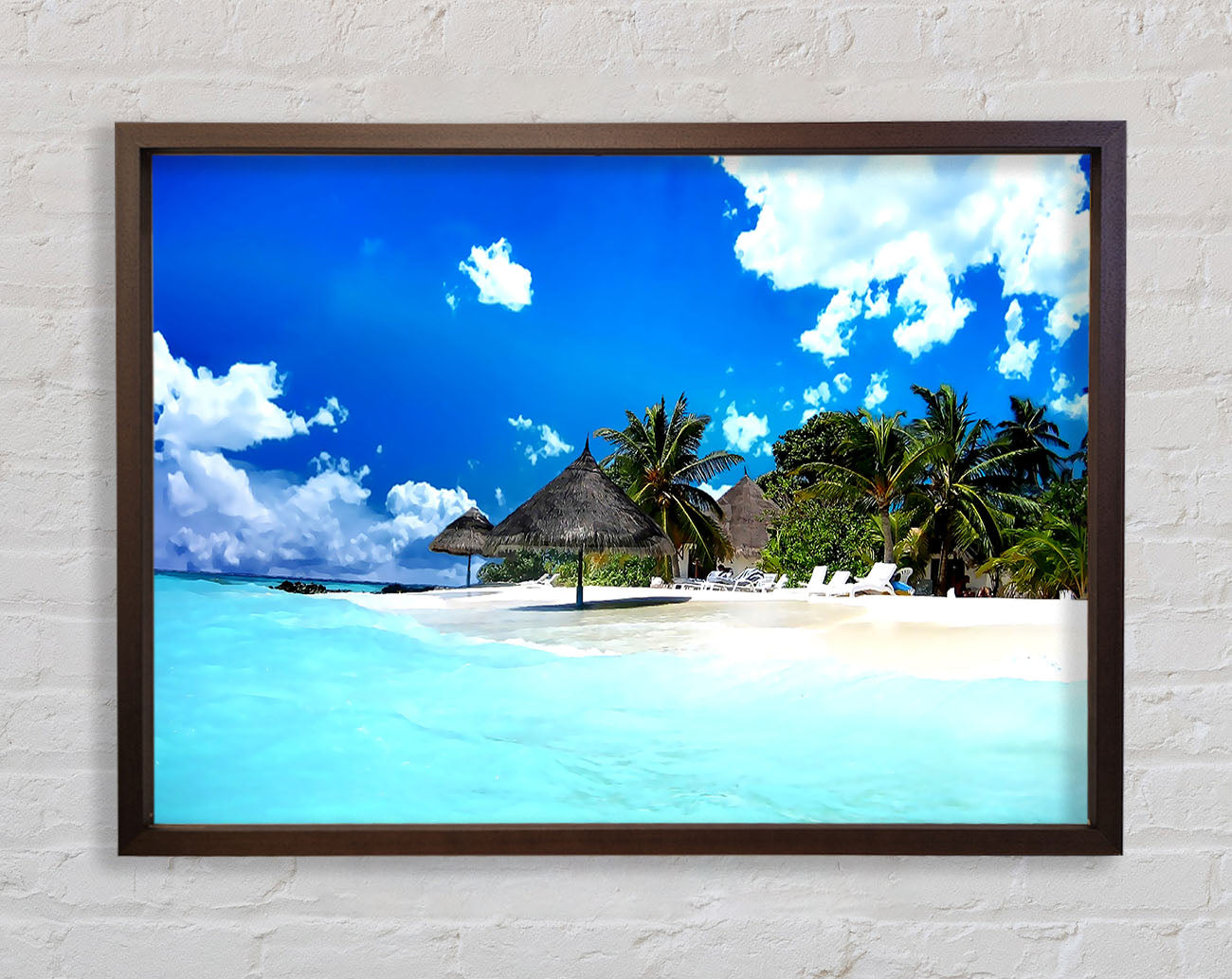 Beach Life Framed Wall Art
