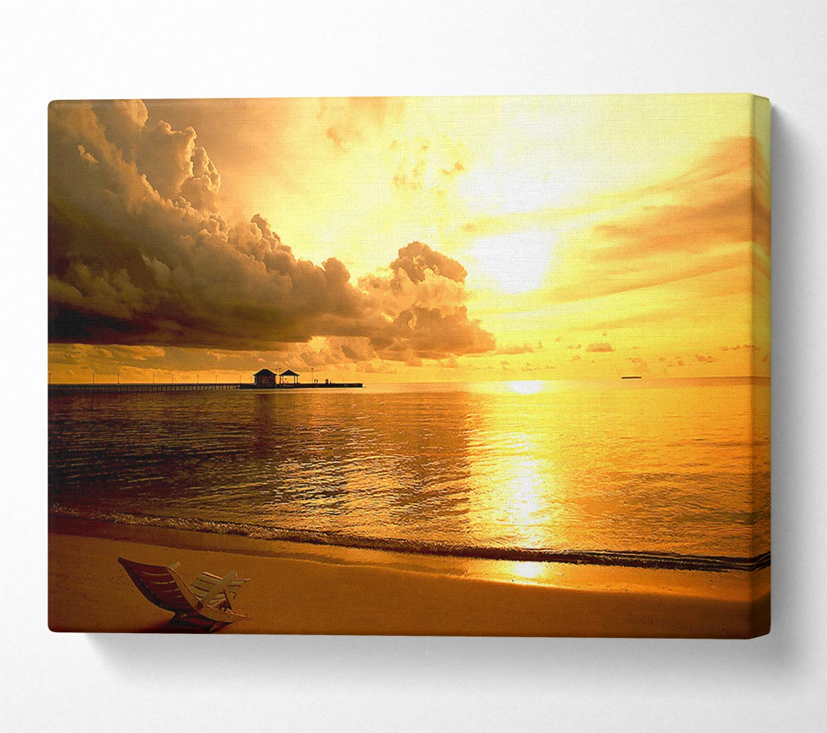 Every Night Is Paradise Canvas Wall Art