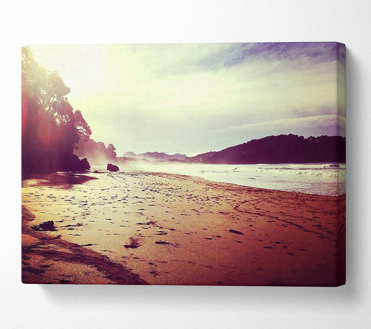 Mist From The Morning Rays Canvas Wall Art