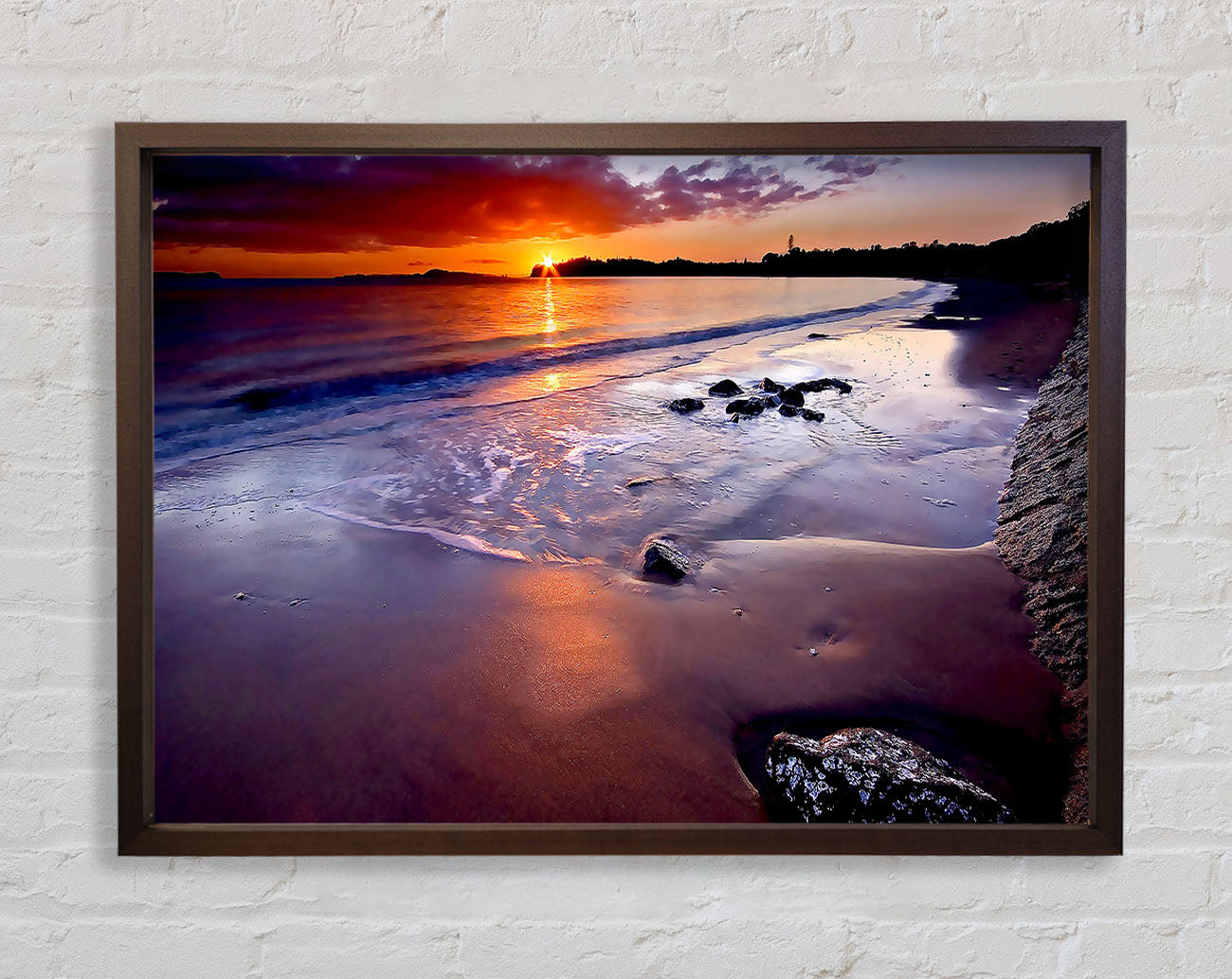 Beautiful Sunrise Framed Wall Art