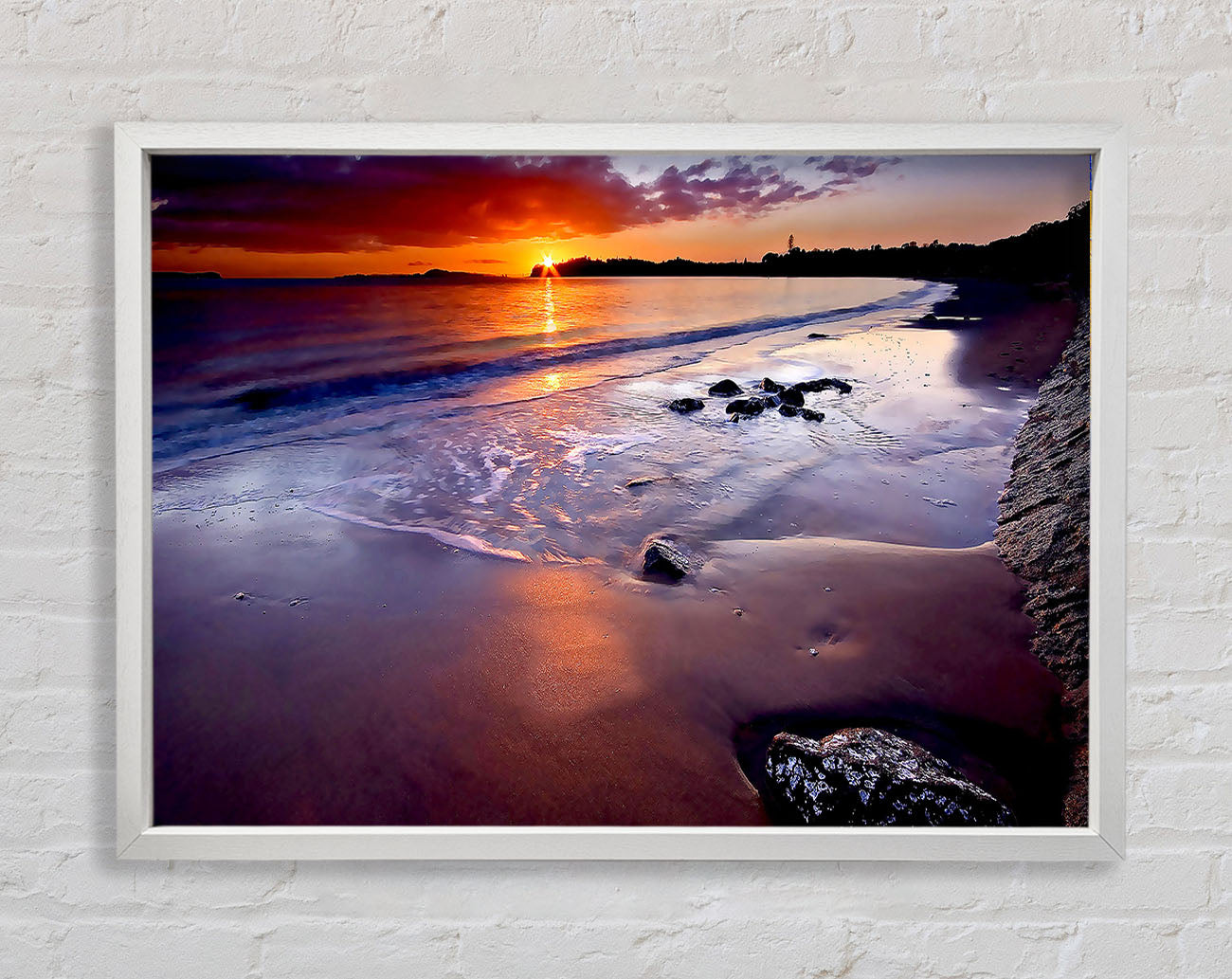 Beautiful Sunrise Framed Wall Art