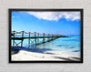 Boardwalk In Paradise Framed Wall Art