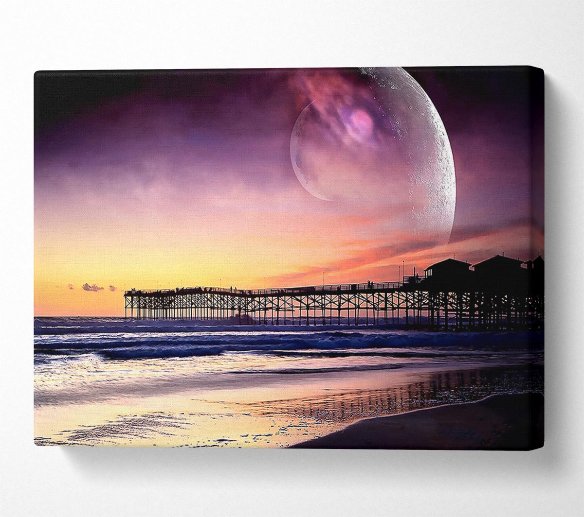 Fantasy Beach Canvas Wall Art
