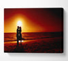 Lovers Beach Canvas Wall Art