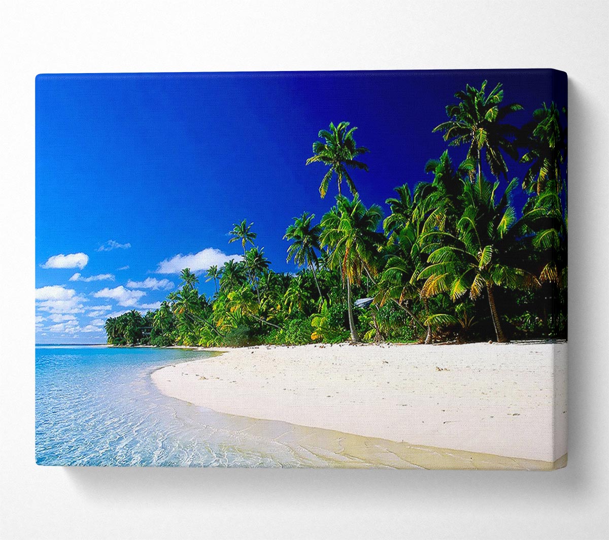 Paradise Island Getaway Canvas Wall Art