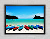 Boat Paradise Framed Wall Art