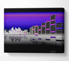 Graphic Equalizer Reflection Canvas Wall Art