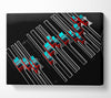 Equalizer Desk Retro Canvas Wall Art