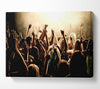 Concert Crowd Canvas Wall Art