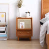 Radiogram Bedside Table, Walnut
