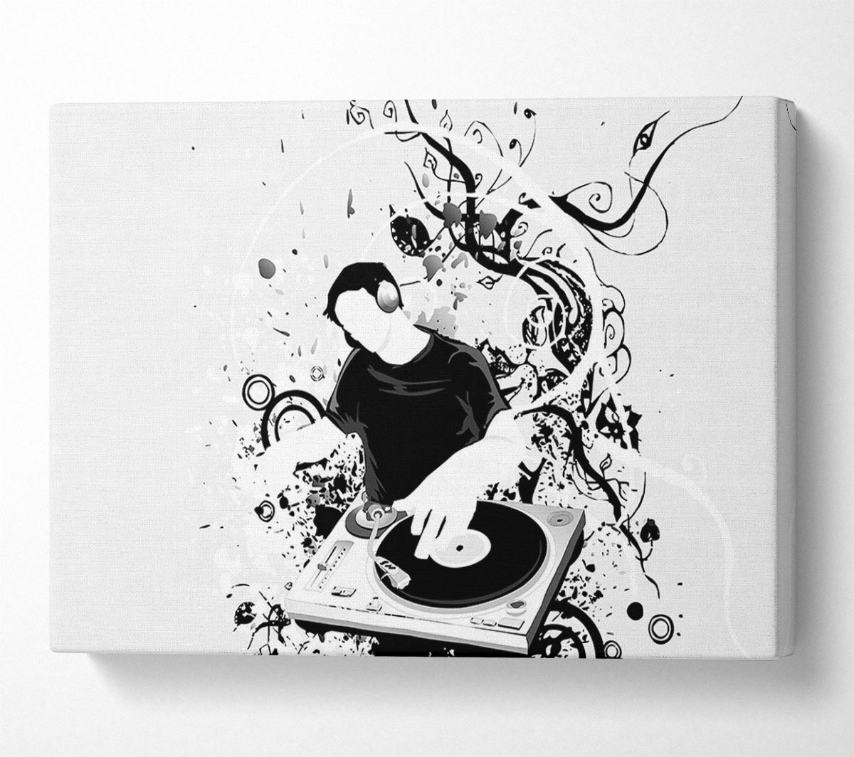 Dj Sounds Canvas Wall Art
