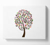 Multi-Coloured Tree Canvas Wall Art