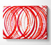 Red Time Tunnel Canvas Wall Art