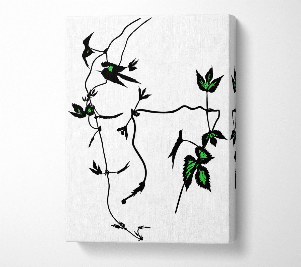 A Hint Of Green Canvas Wall Art