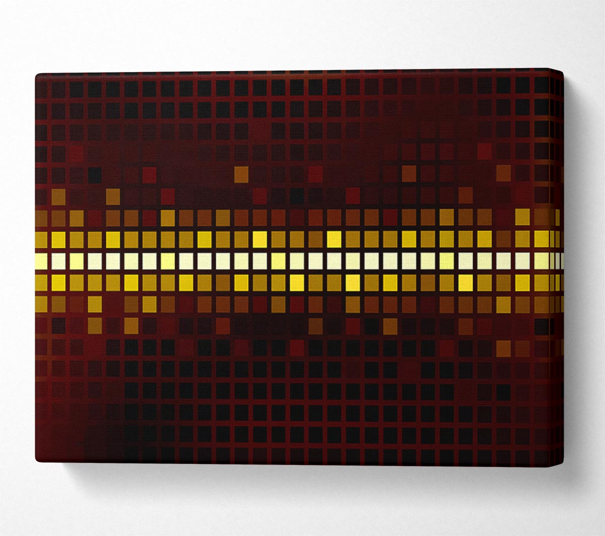 The Golden Line Canvas Wall Art
