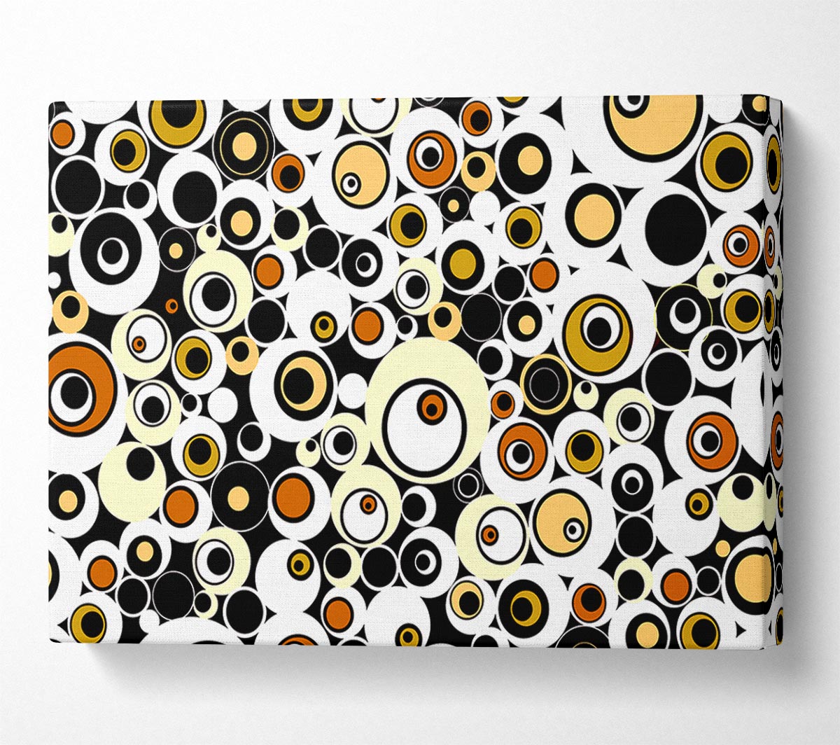 Circles And Bubbles Canvas Wall Art