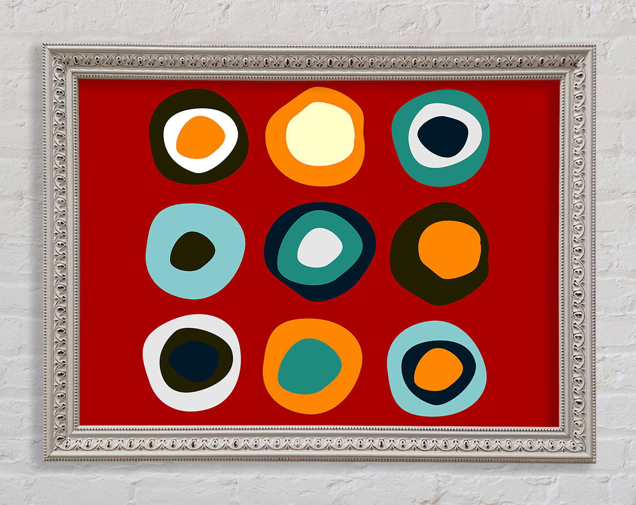 Circumference Of Colour Framed Wall Art