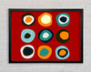 Circumference Of Colour Framed Wall Art