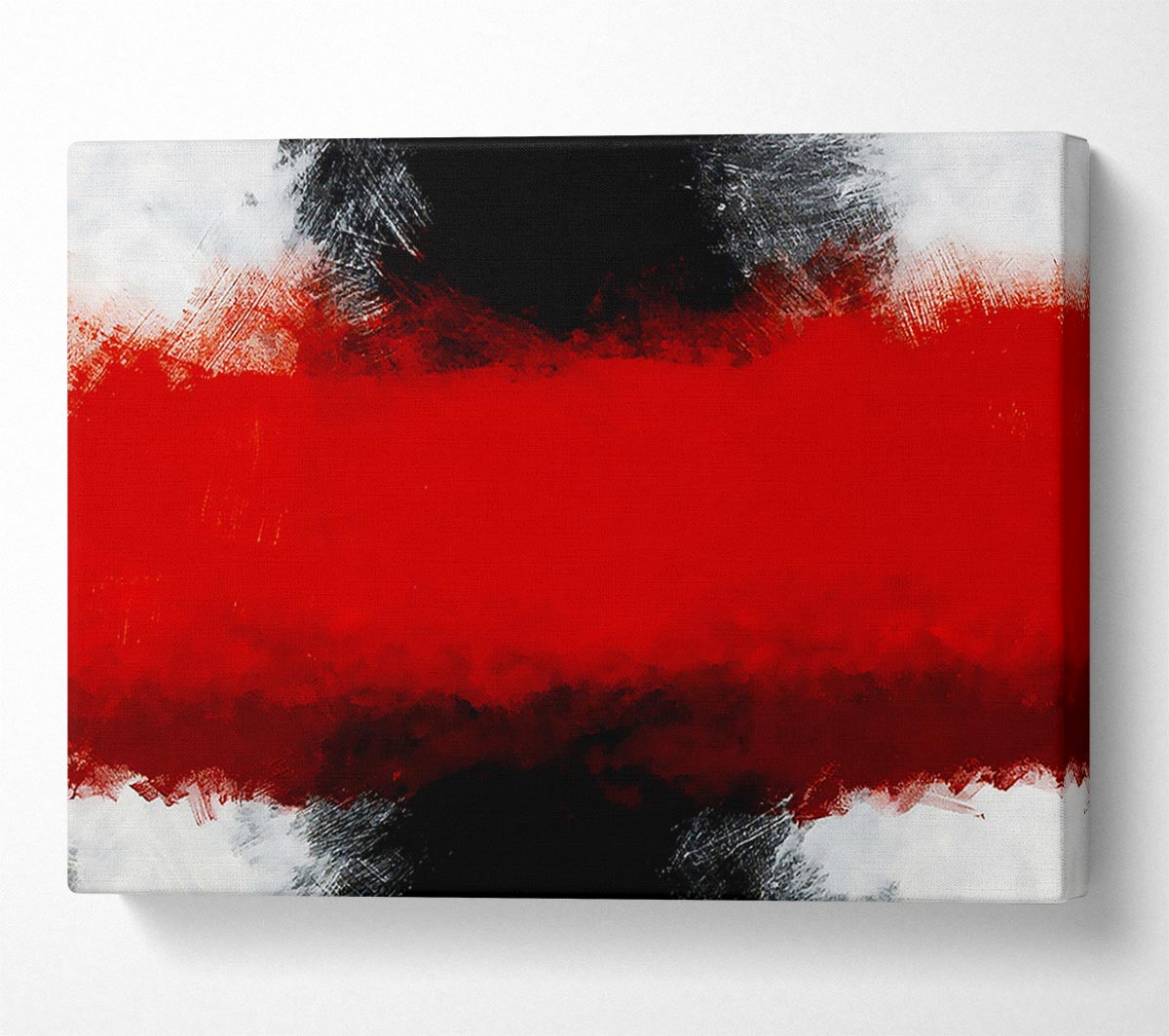 Time Laps Red Canvas Wall Art