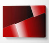 Half Cut Red Canvas Wall Art