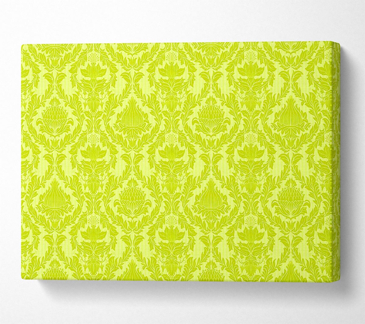 Flock Green Canvas Wall Art