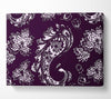 Prolongation Purple Canvas Wall Art