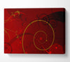 Maroon Galore Canvas Wall Art