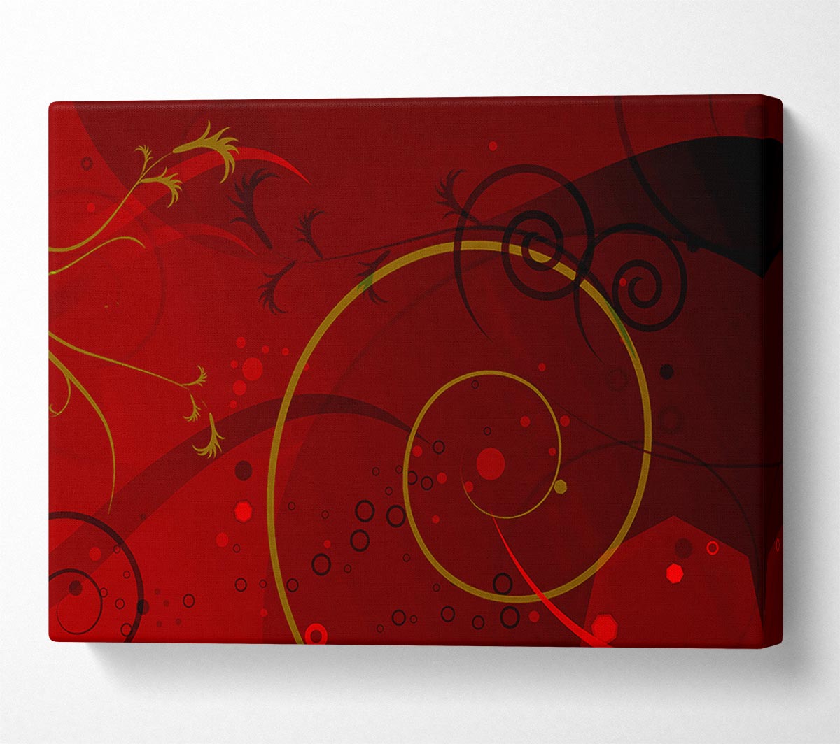 Maroon Galore Canvas Wall Art