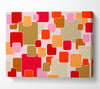 Colour Of Squares Canvas Wall Art