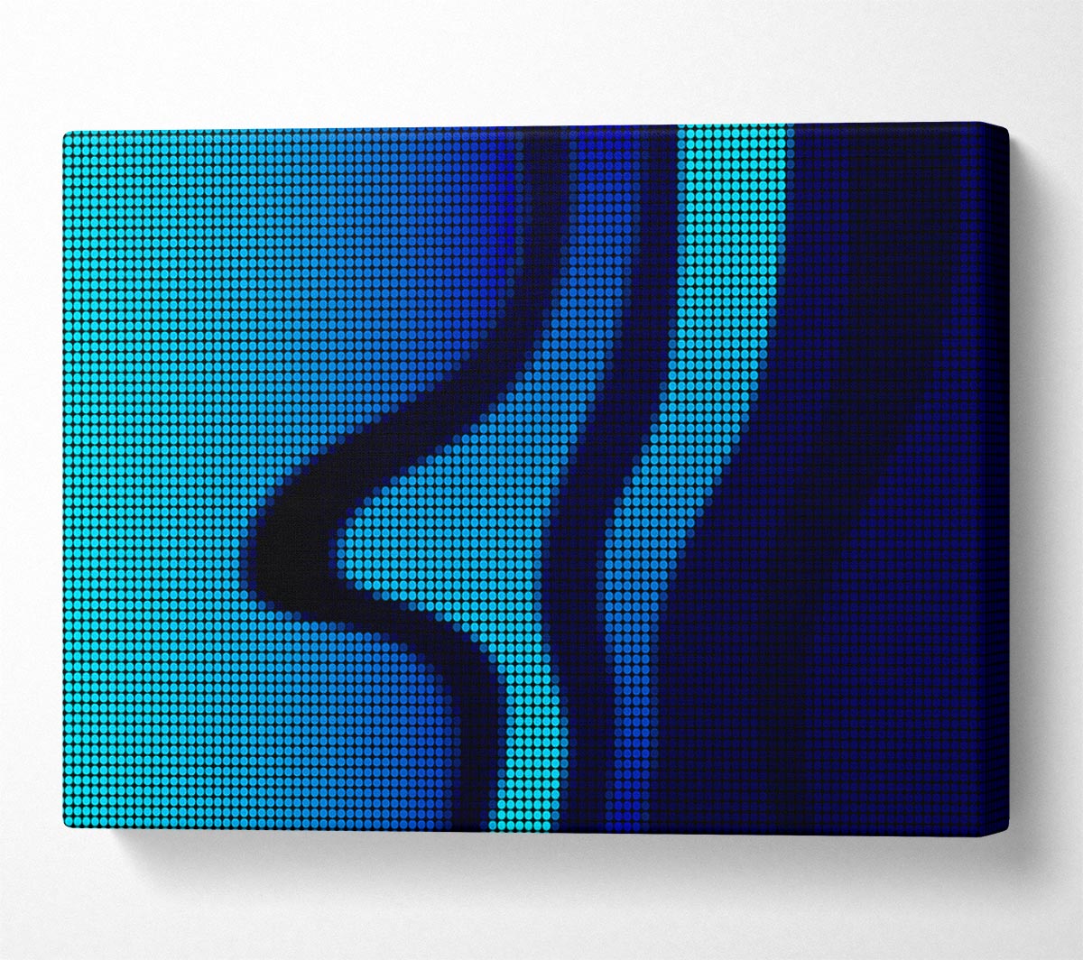 Inside Blue Canvas Wall Art