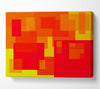 Golden Centre Canvas Wall Art