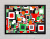 City Blocks Framed Wall Art