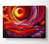 The Distant Planet Ocean Rainbow Canvas Wall Art