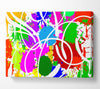 Vibrant Paint Bomb Canvas Wall Art