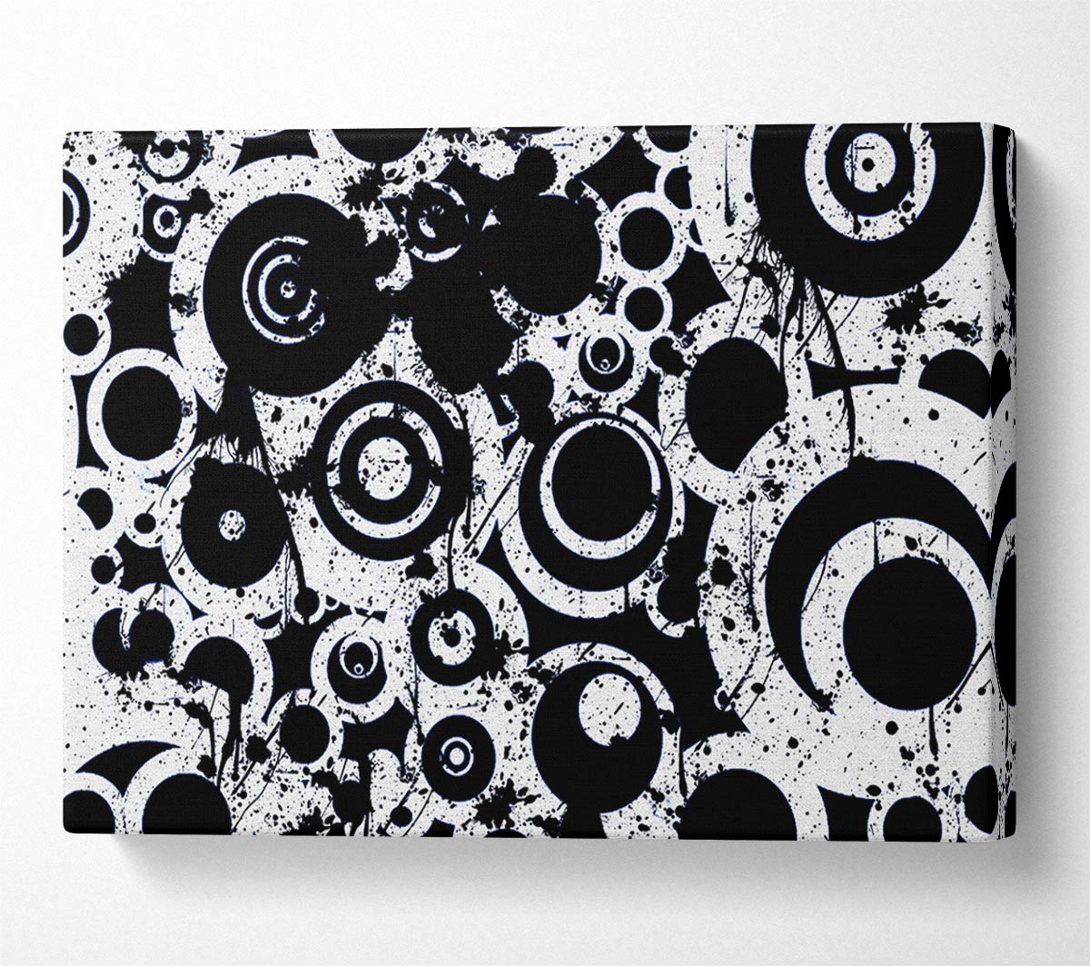 Blue Frequency Canvas Wall Art
