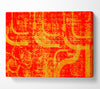 Union Of Orange Canvas Wall Art