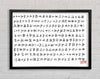 Chinese Symbols Framed Wall Art