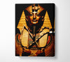 Egyptian Golden Pharaoh Canvas Wall Art
