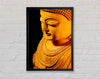 Buddha In Golden Light Framed Wall Art