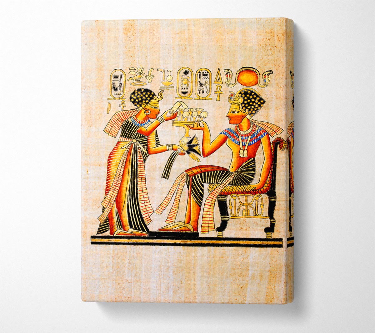 Egyptian Papyrus Canvas Wall Art